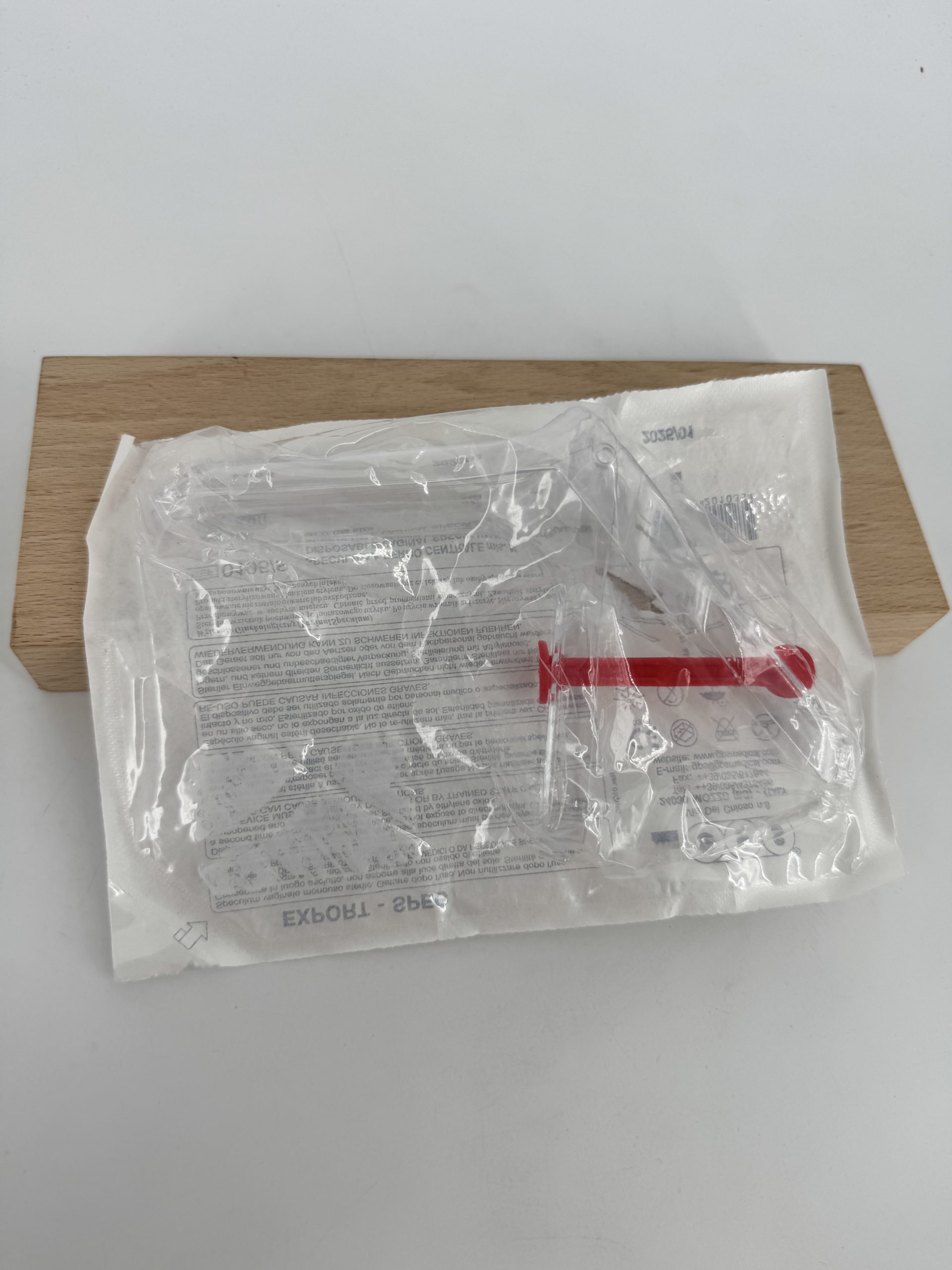 Véritable spéculum vaginal médical, stérile et à usage unique