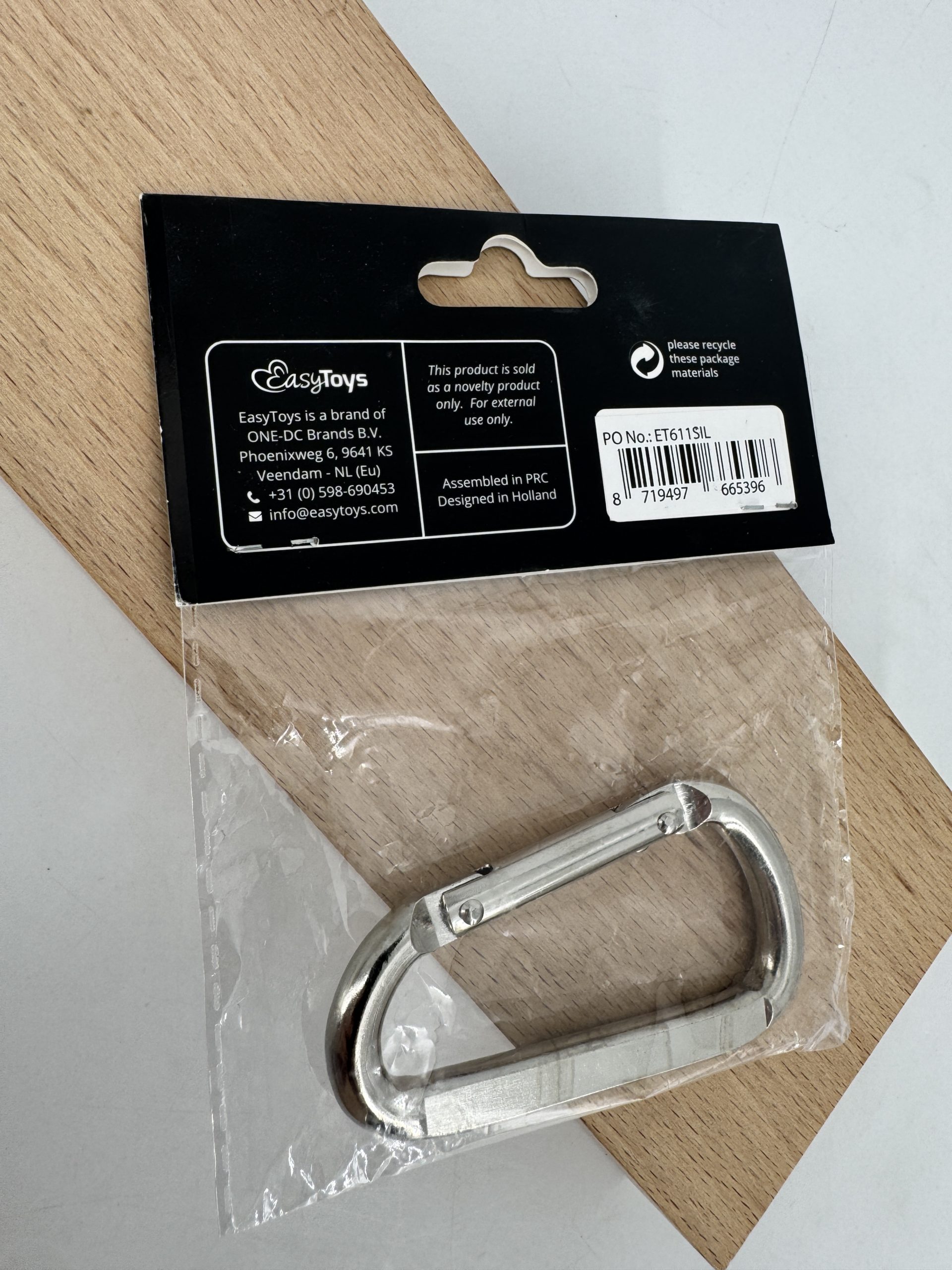 Attache type mousqueton Easytoys Fetish