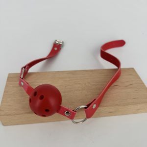 Boule de baîllon 3,5 cm silicone bouche ouverte TPTXON