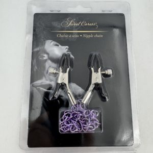 Chaîne et pinces à seins Sweet Caress