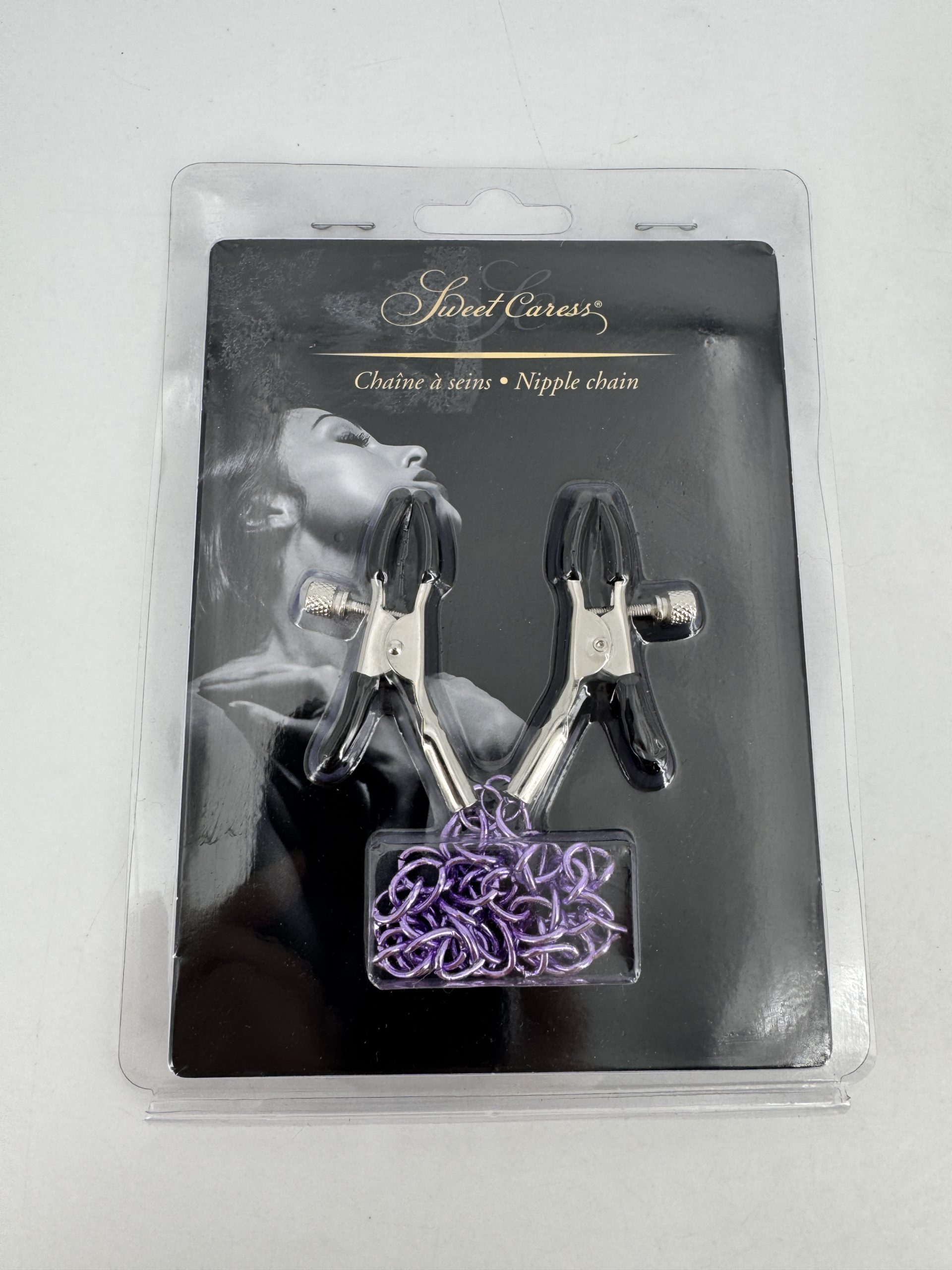 Chaîne et pinces à seins Sweet Caress
