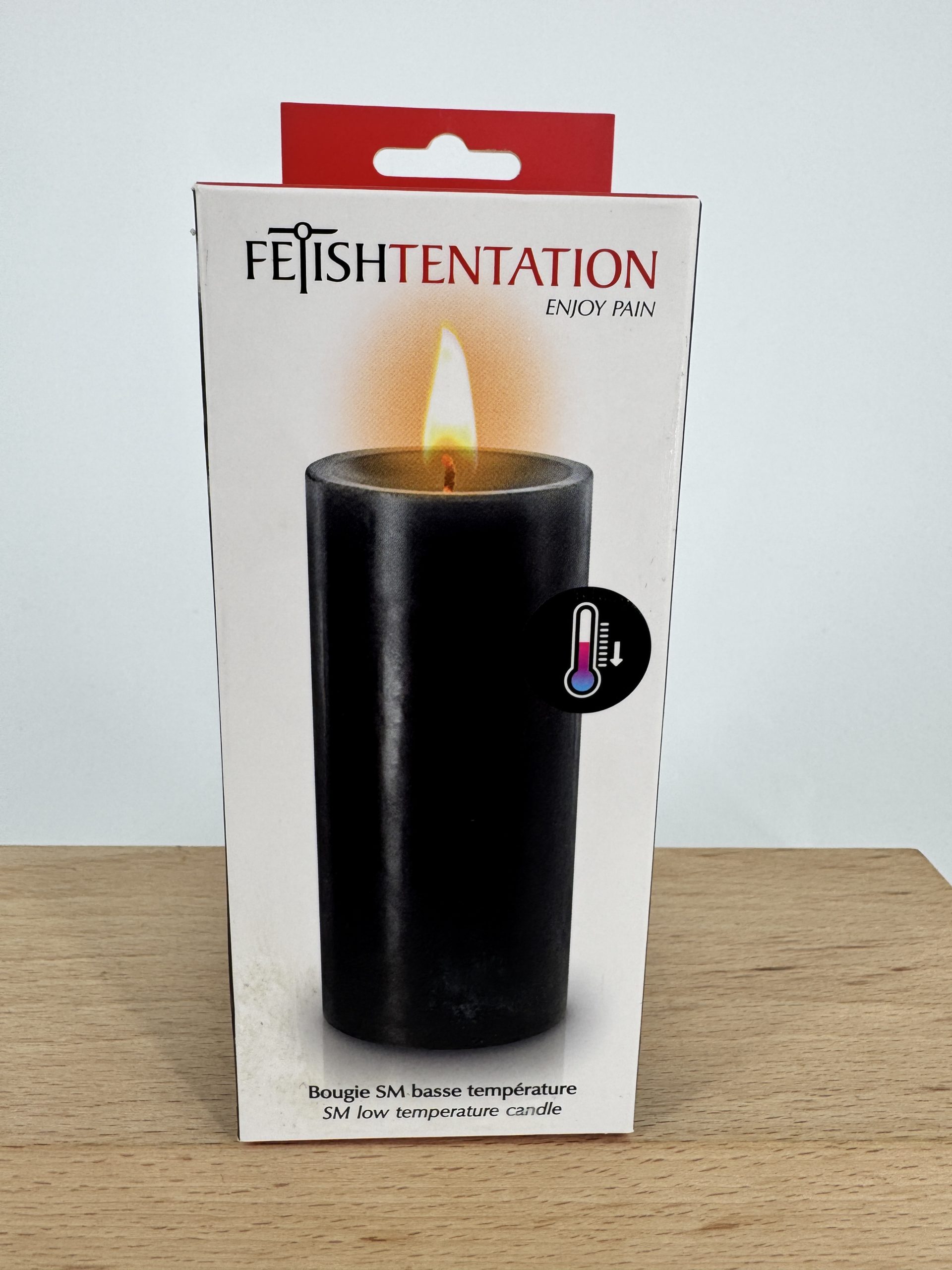 Bougie noire BDSM Fetish Tentation