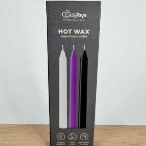 3 bougies sensuelles Hot Wax