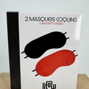 Lot de 2 masques coquins Litolu