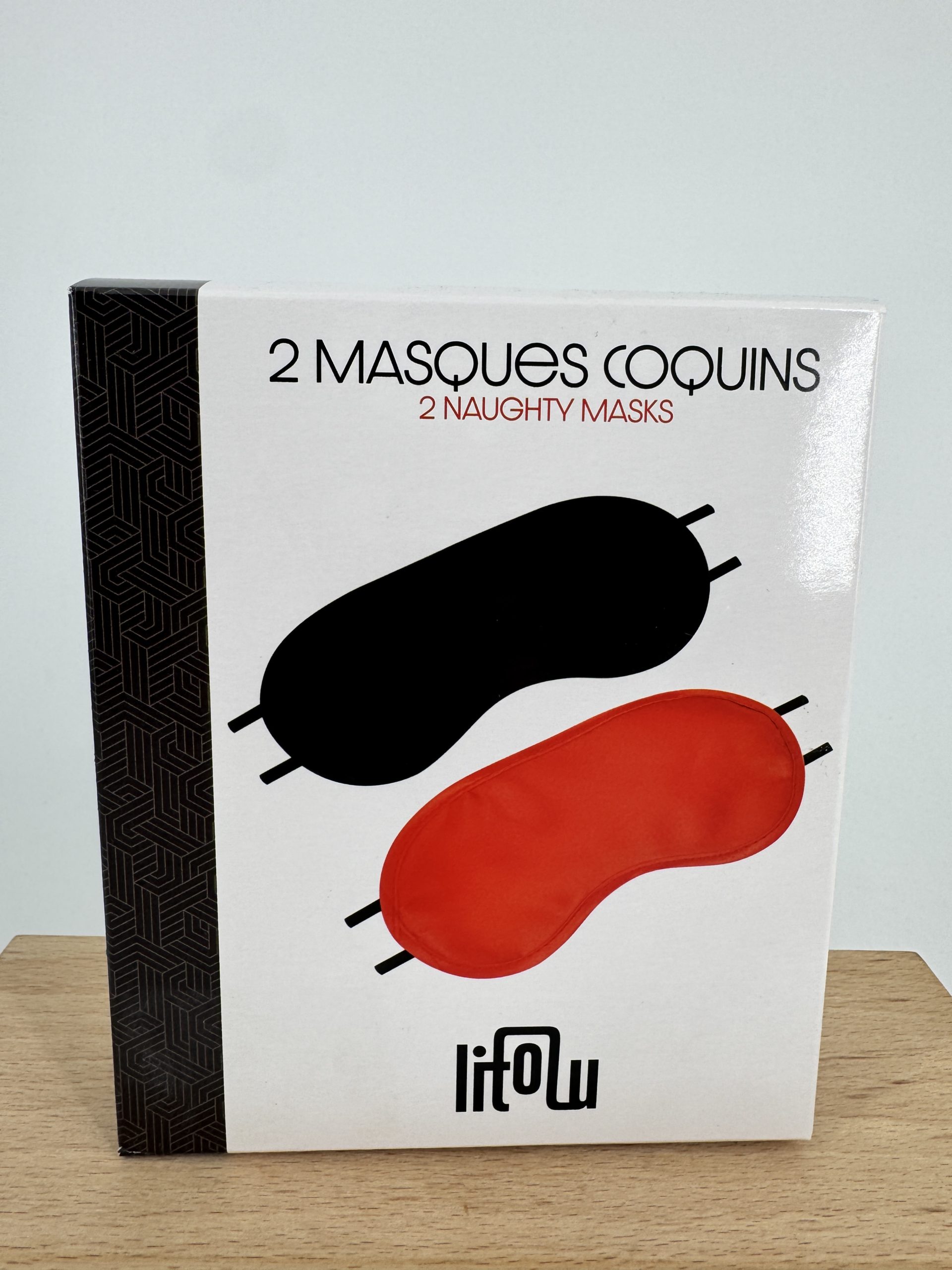 Lot de 2 masques coquins Litolu