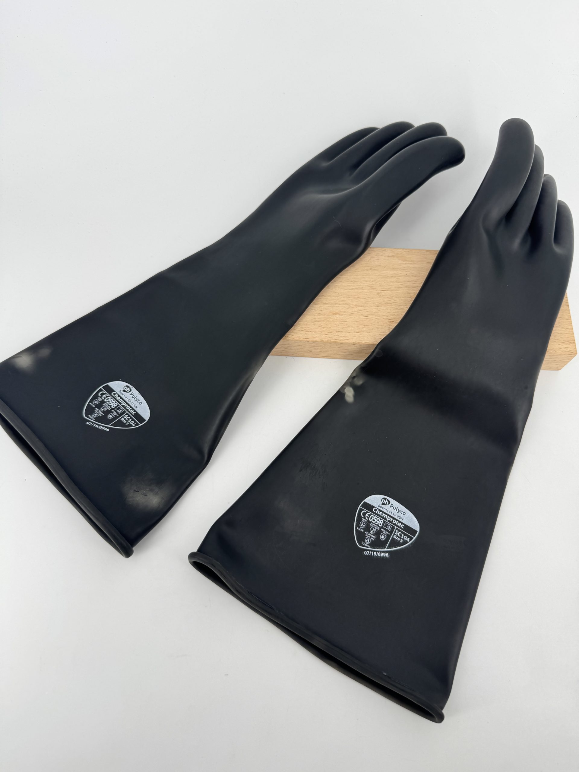 Gants latex industriel fist anal Chemprotec