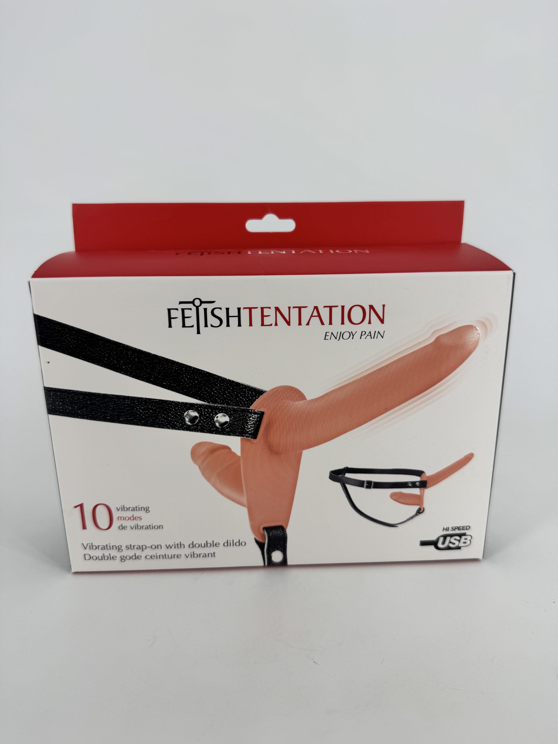 Double gode ceinture chair vibrant Fetish Tentation