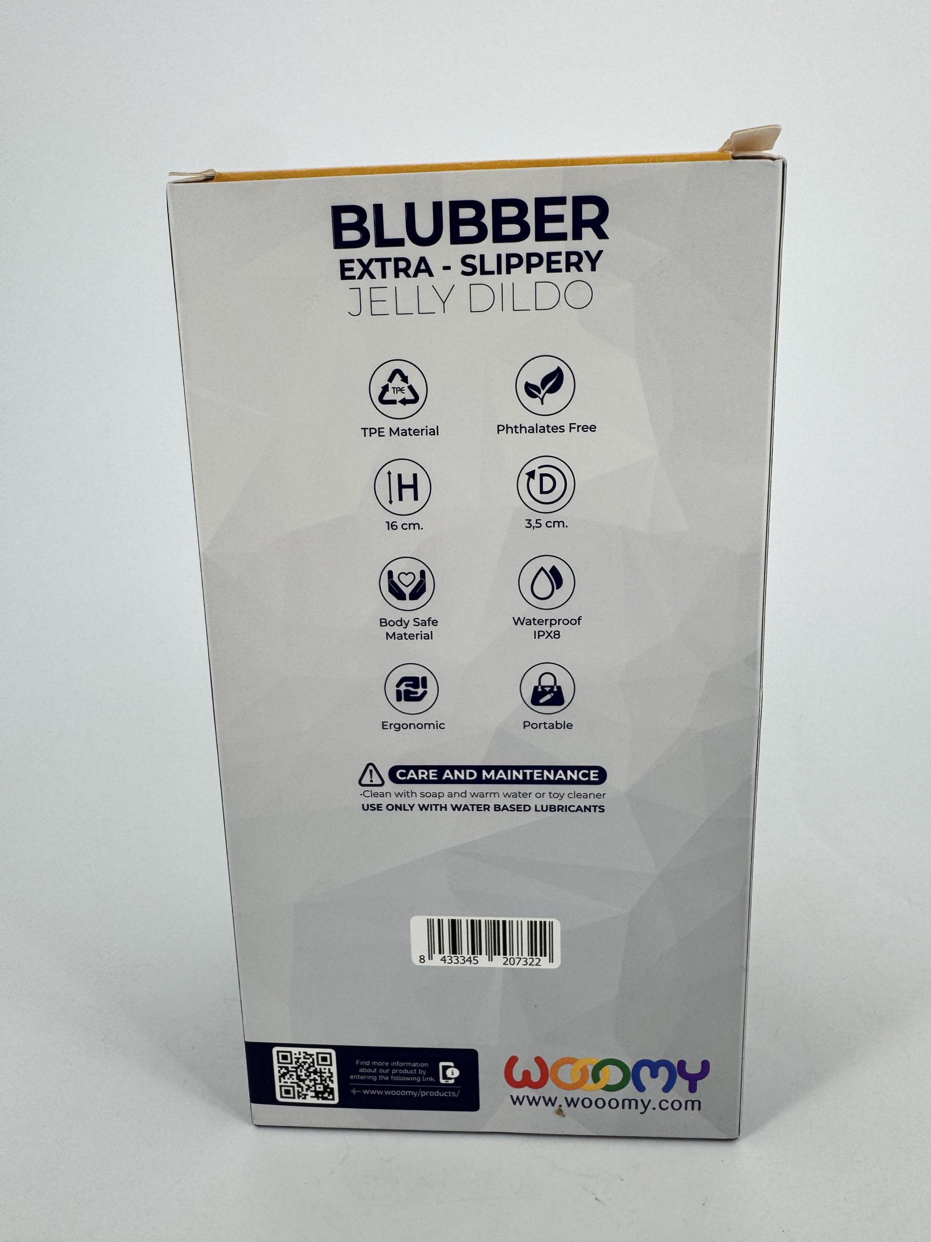 Godemichet ventouse Blubber Extra Slippery Wooomy