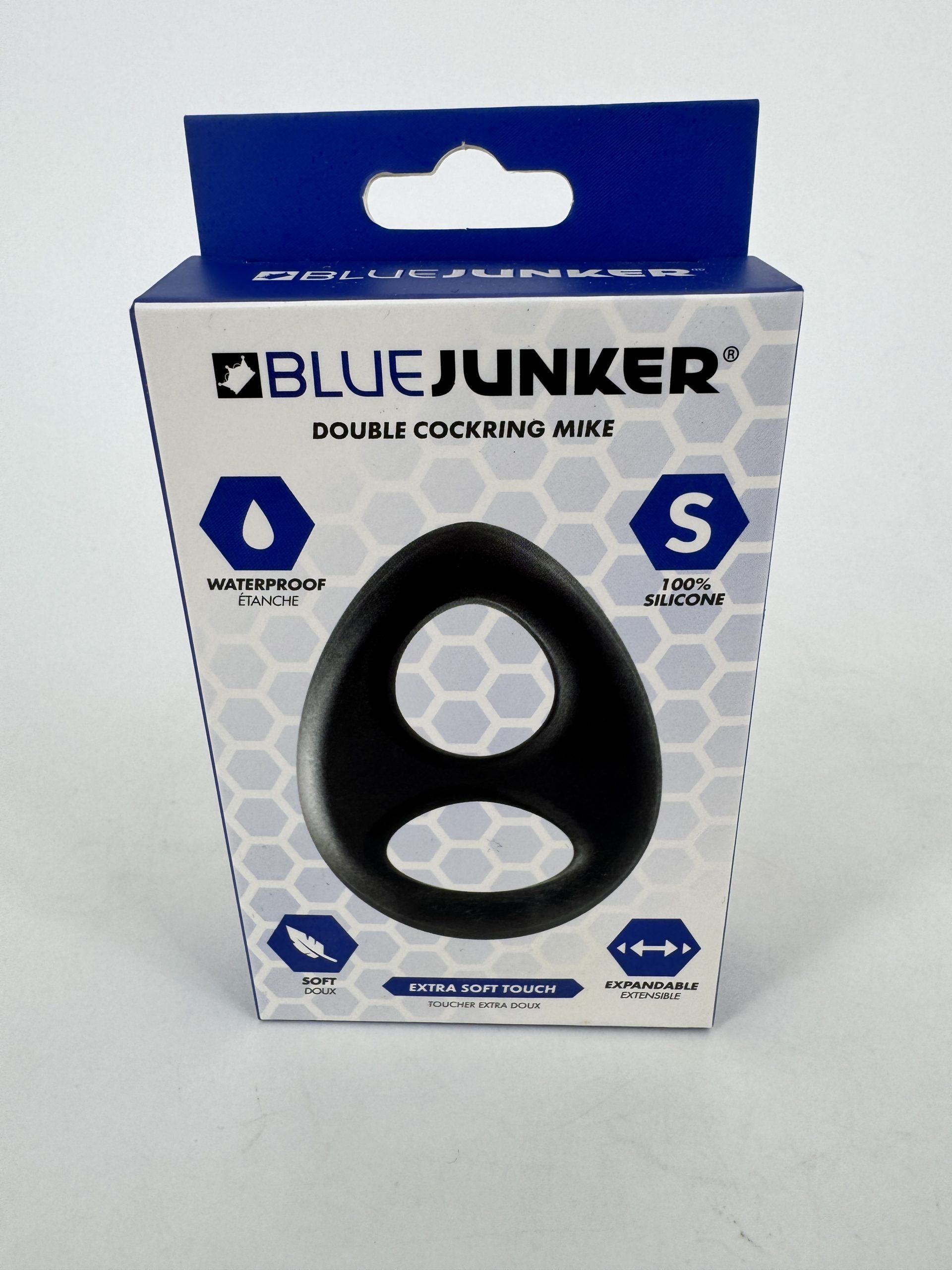 Double anneau pénis "Mike" Blue Junker