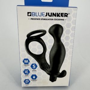 Stimulateur prostatique & double cockring Blue Junker