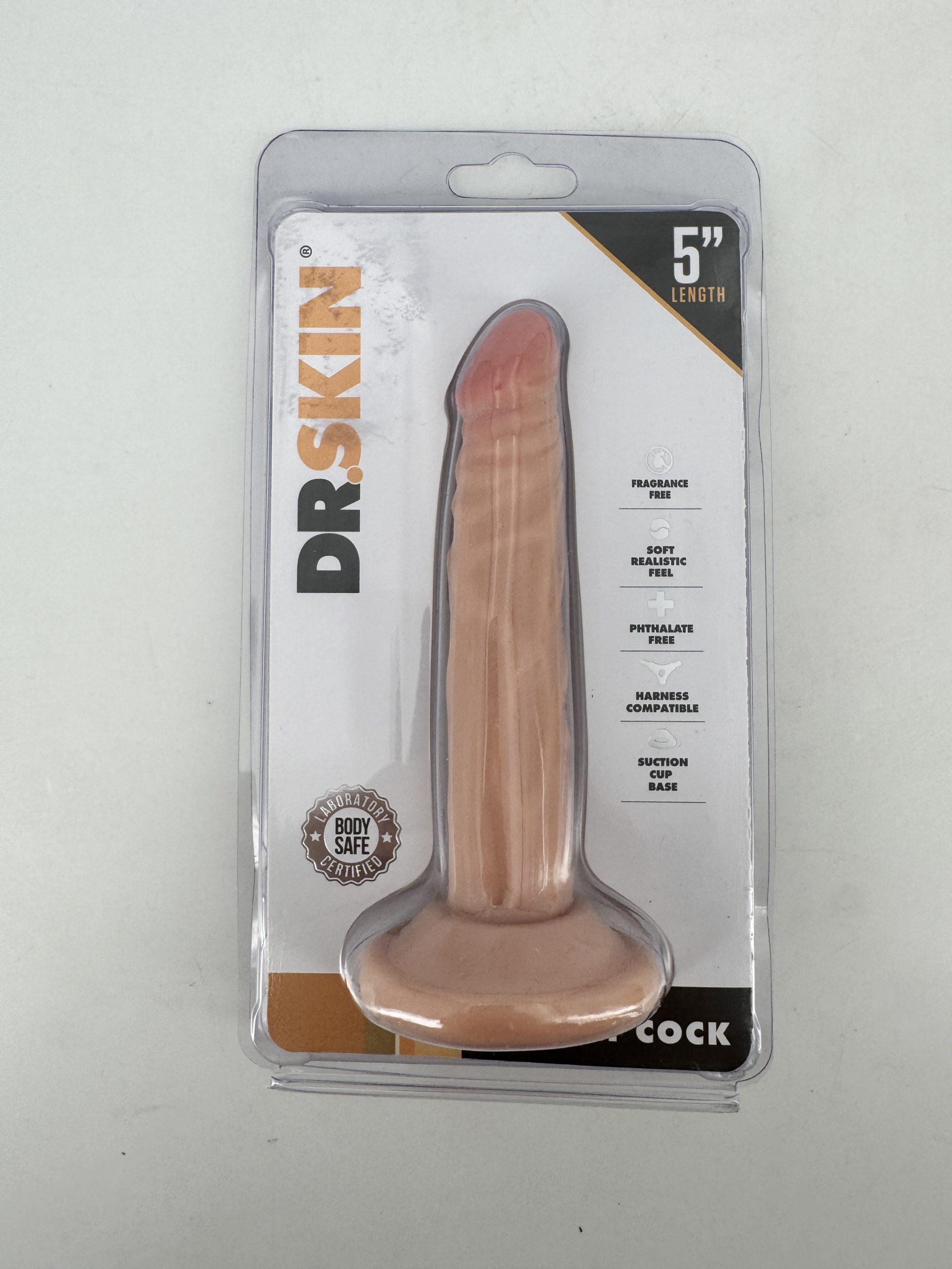 Gode Anal avec Ventouse Dr.Skin - 14 cm