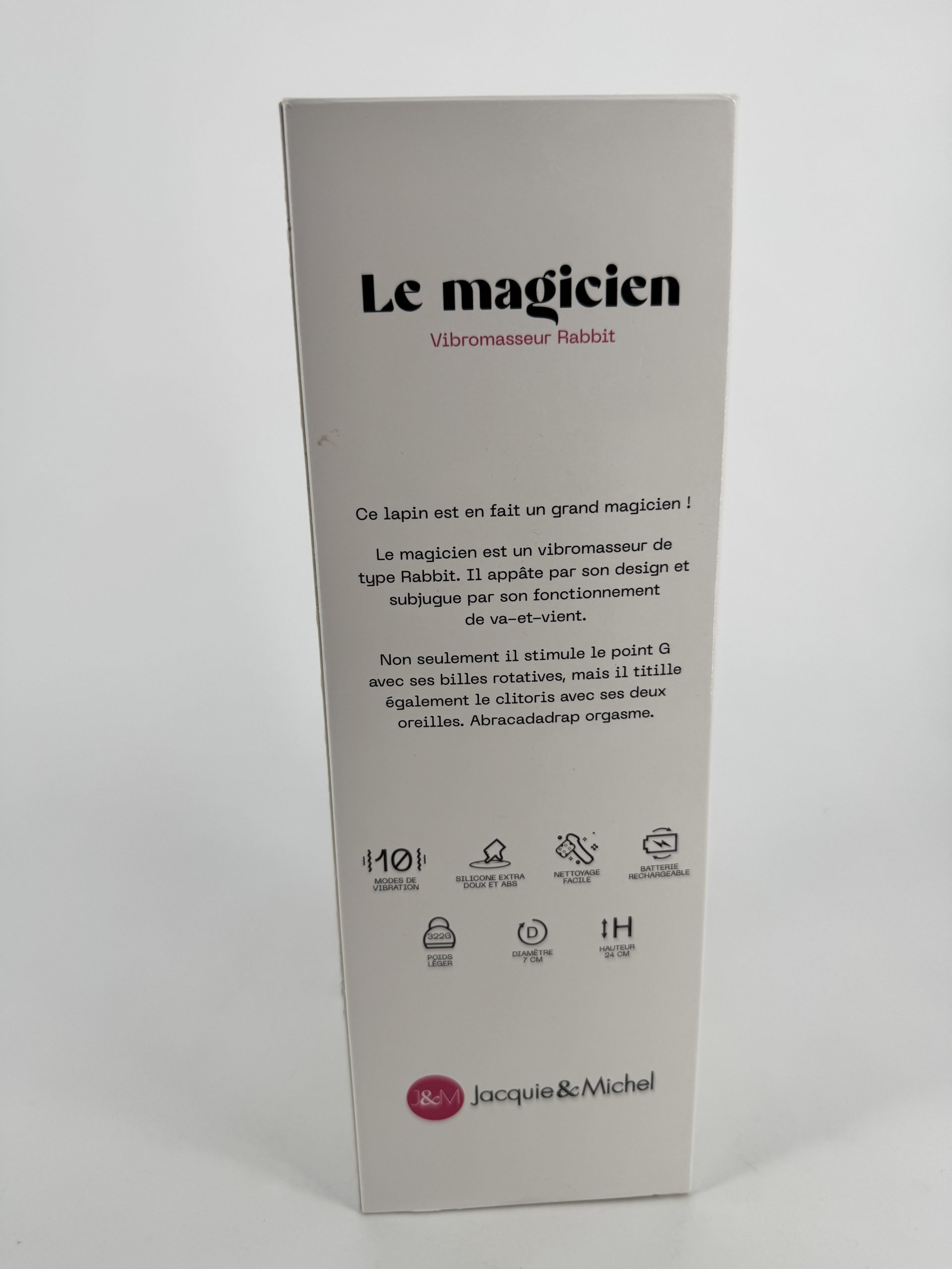 Vibro Rabbit double stimulation Le magicien Jacquie et Michel