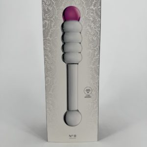 Sextoy en verre incassable translucide Glossy n°11