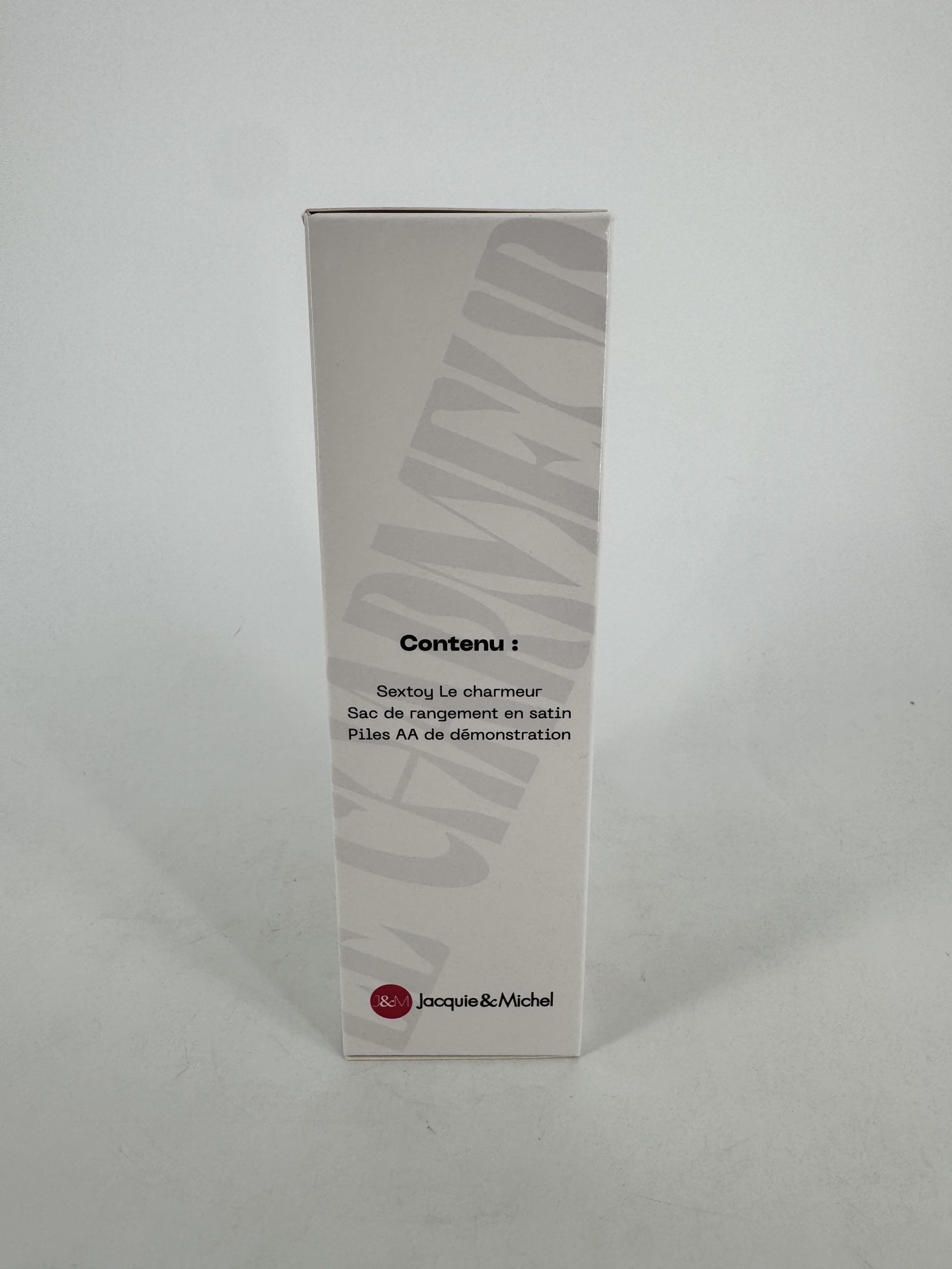 Vibromasseur spécial point G et prostate Le charmeur Jacquie et Michel