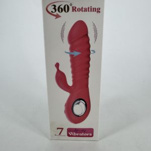 Vibromasseur Rabbit avec rotation 380°