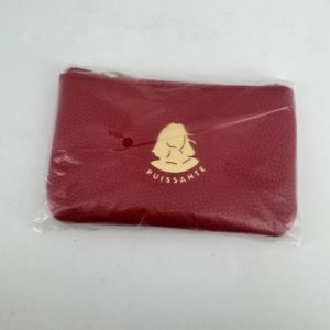 Porte monnaie rouge Puissante