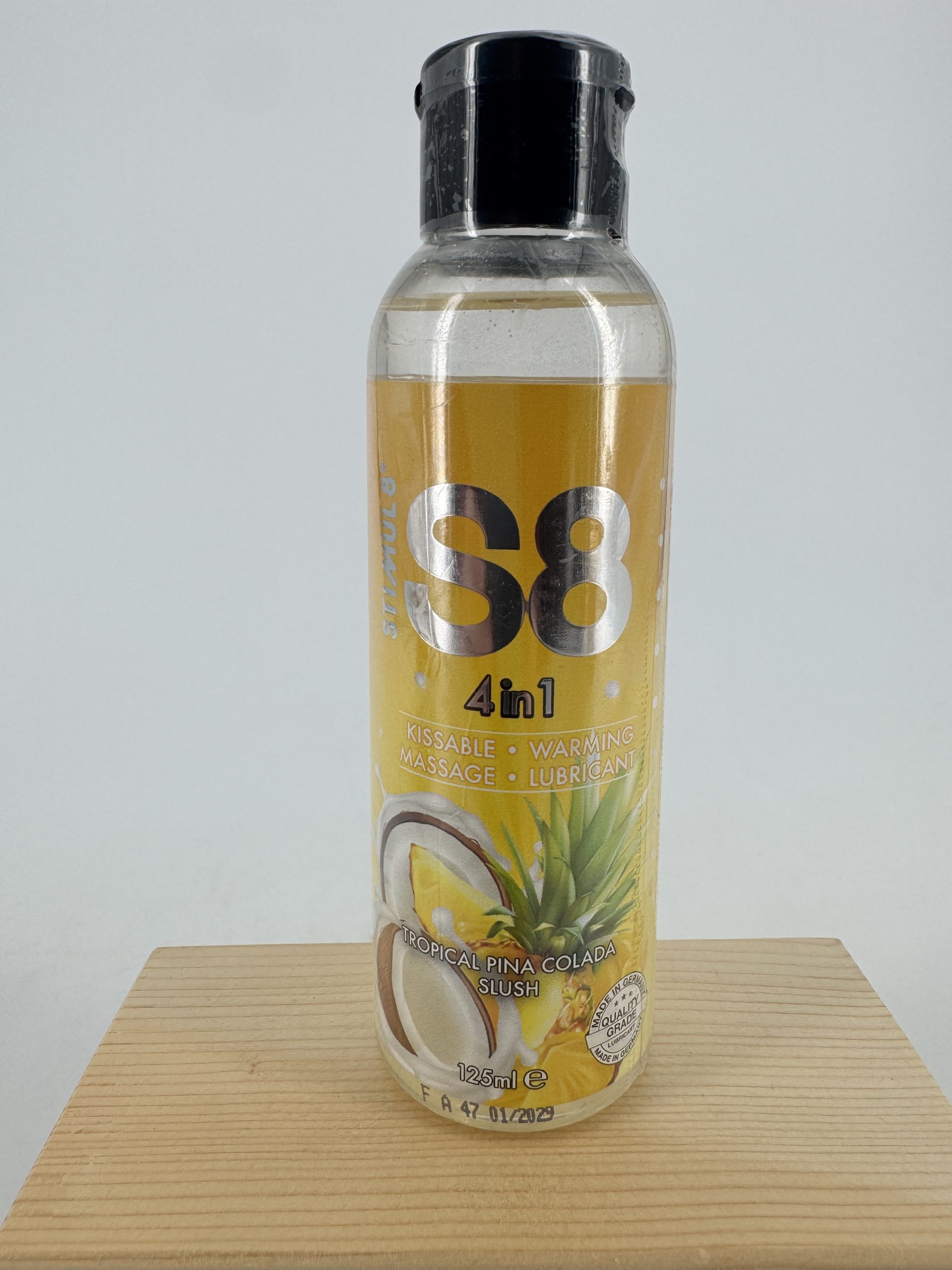 Lubrifiant huile de massage S8 4 en 1 gout Tropical Pina Colada