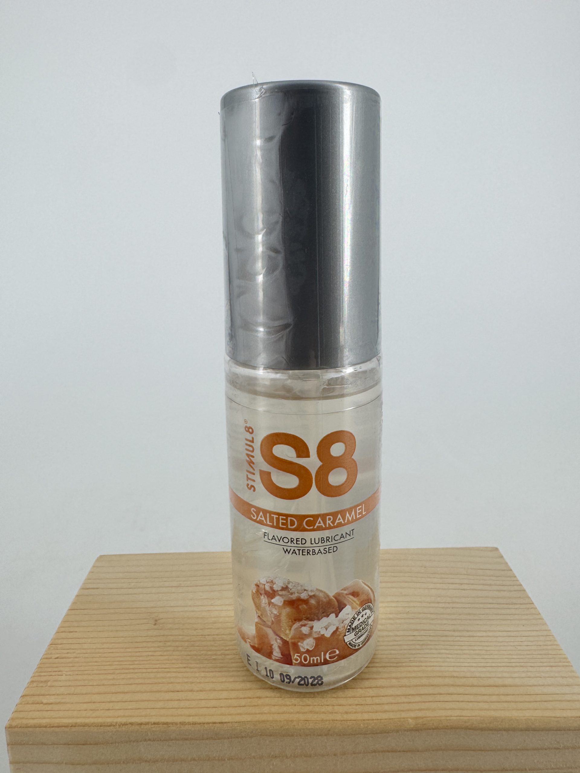 Lubrifiant intime de qualité médicale caramel salé S8