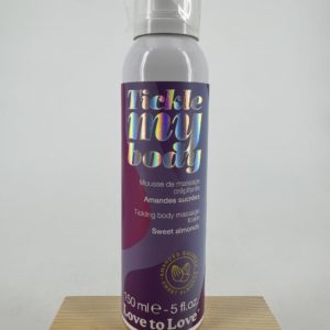 Mousse de massage crépitante Tickle my Body 150ml amandes sucrées