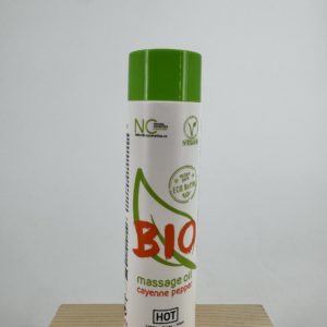 Huile de massage bio et Végan piment de Cayenne Hot Products