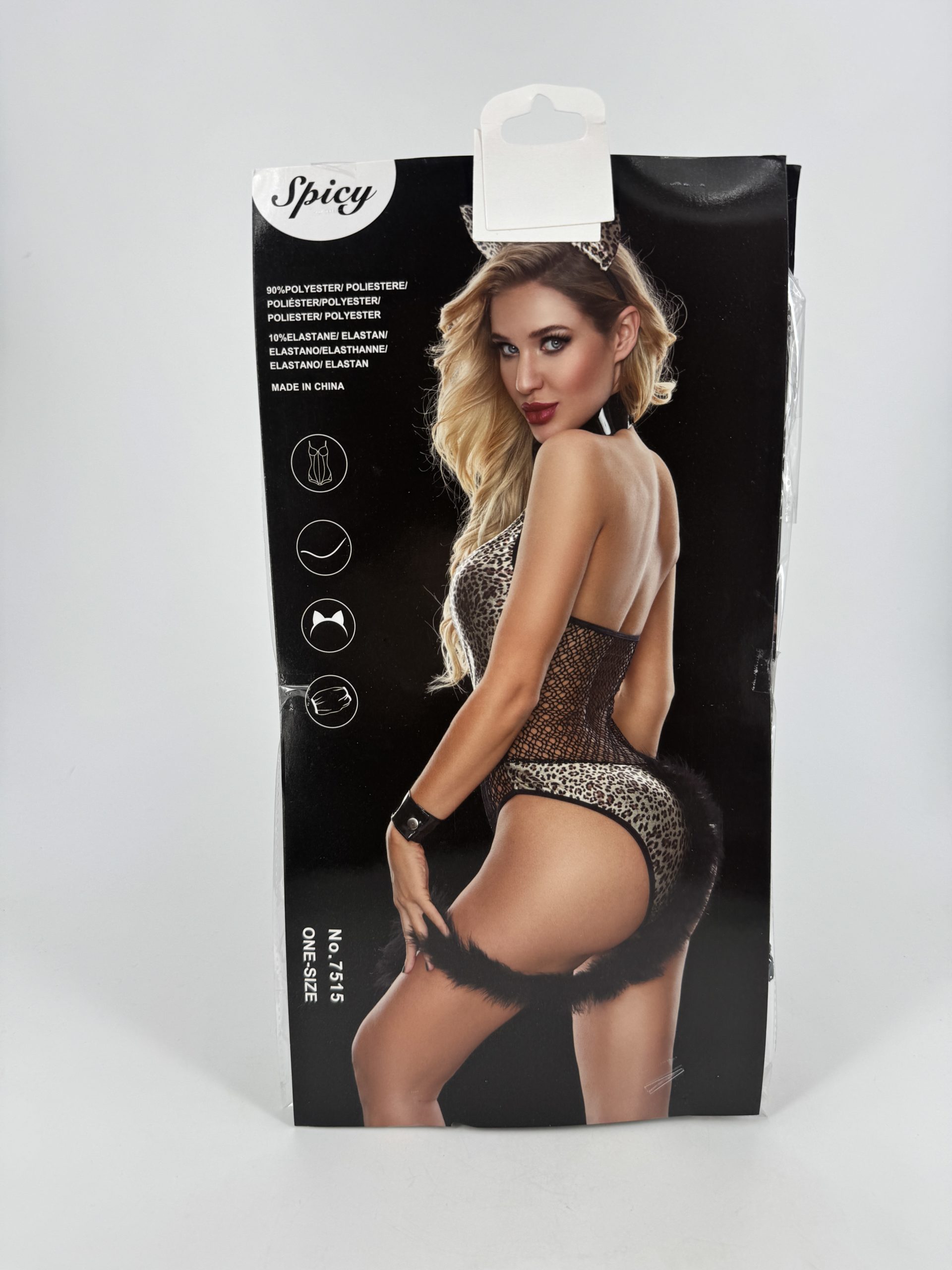 Déguisement Sexy Cat Woman 4 Pièces n°7515