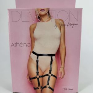 Harnais "Athéna CM Black" en simili cuir