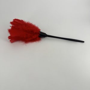 Plumeau rouge