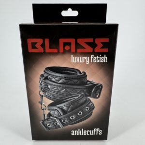 Menottes Blaze cheville cuff diamant noir