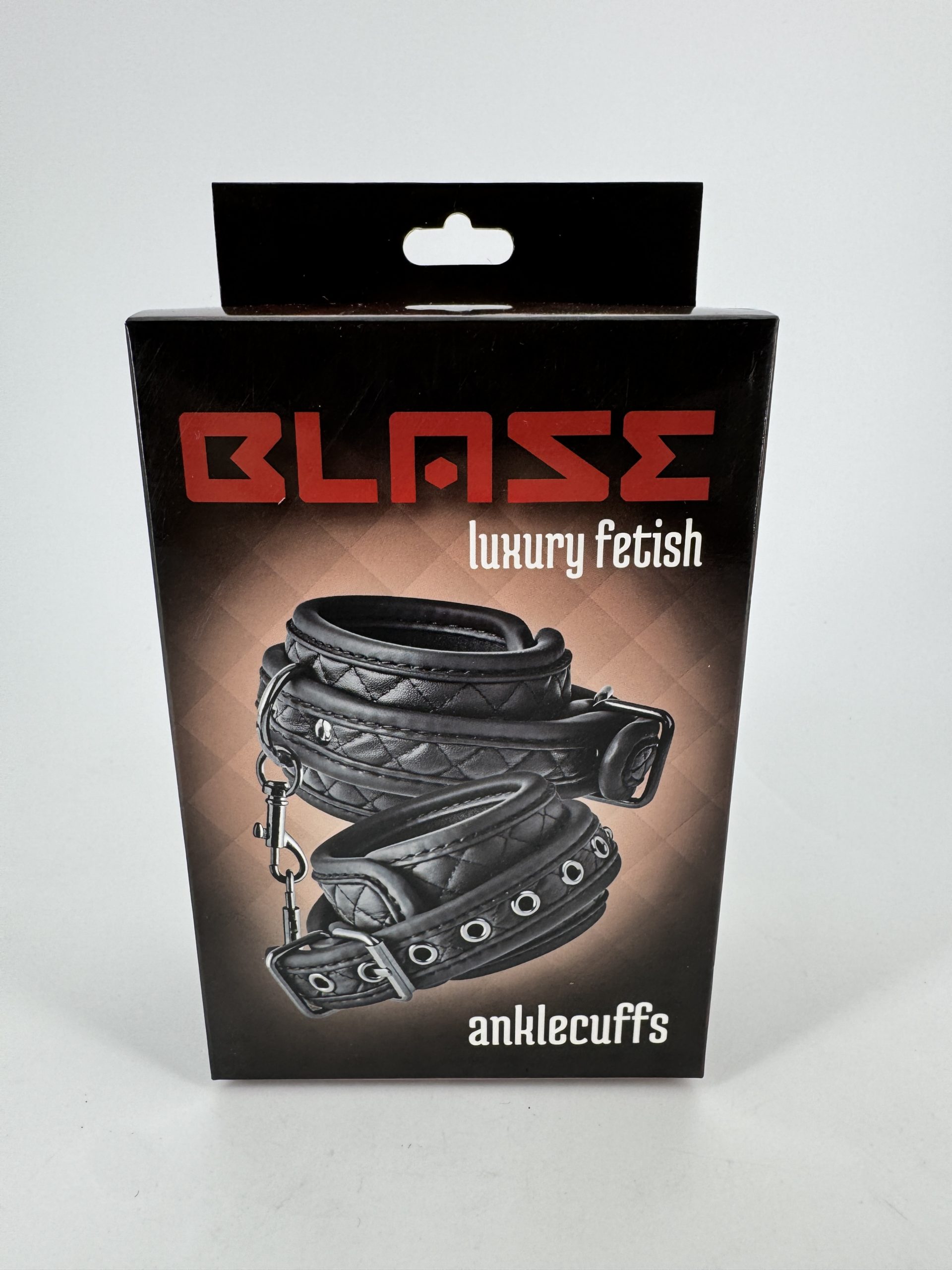 Menottes Blaze cheville cuff diamant noir