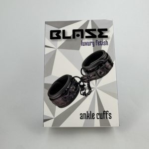Menottes Blaze cheville cuff noir violet