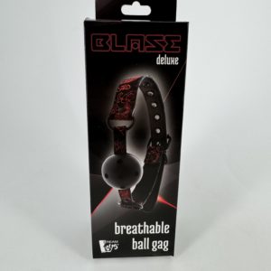Boule bâillon respirante Deluxe Blaze
