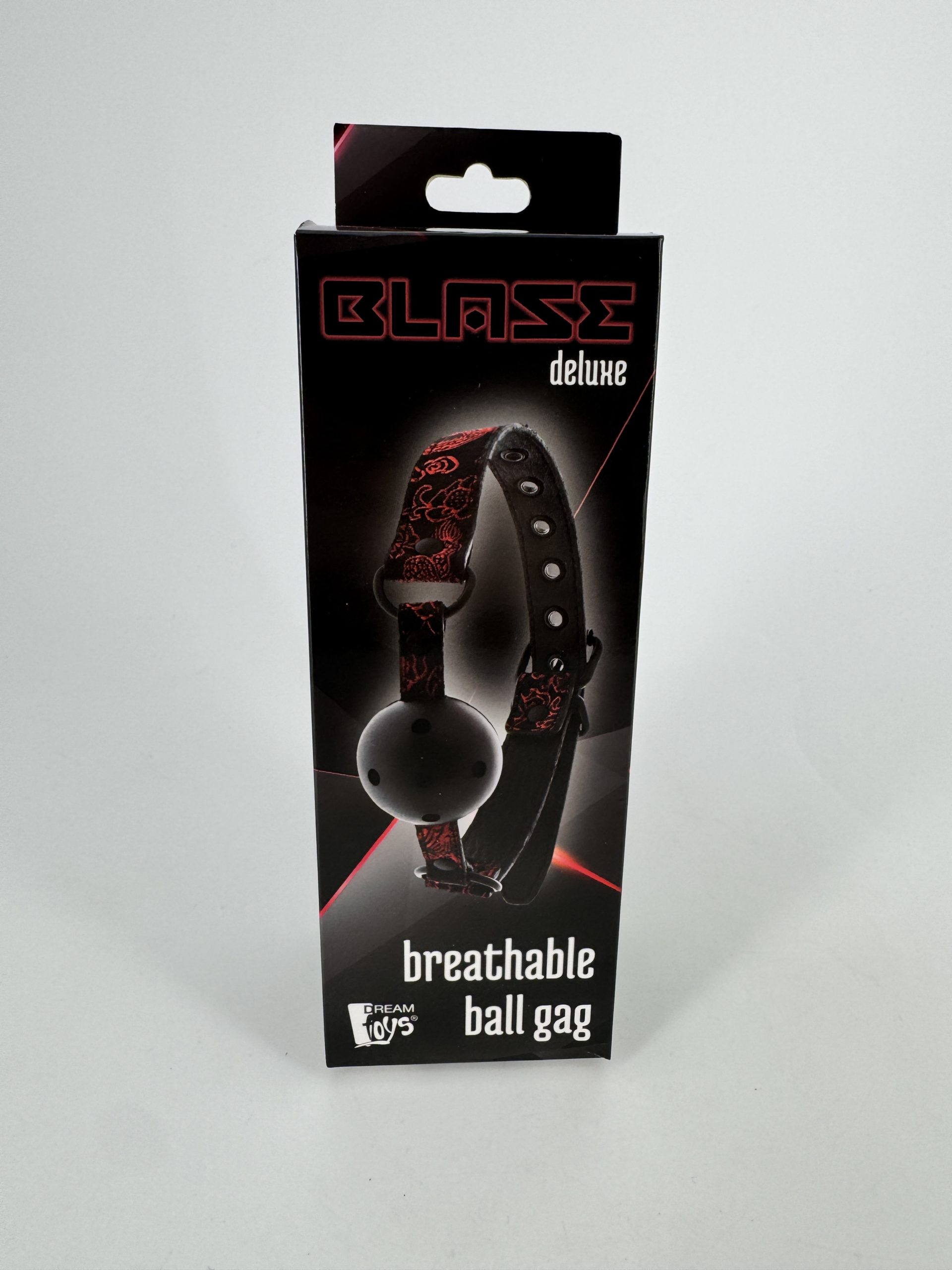 Boule bâillon respirante Deluxe Blaze