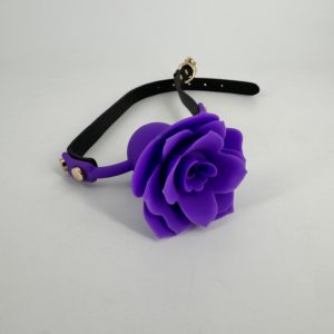 Bâillon fleur violette - Ref 221800117