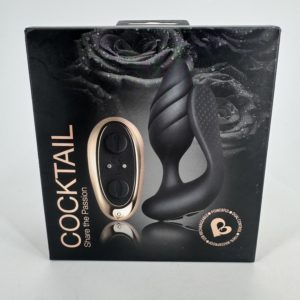 Cocktail Dual Motorisé Noir Rocks-Off - Vibromasseurs Duo
