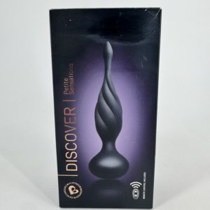 Stimulateur anal vibrant noir discover petite sensations