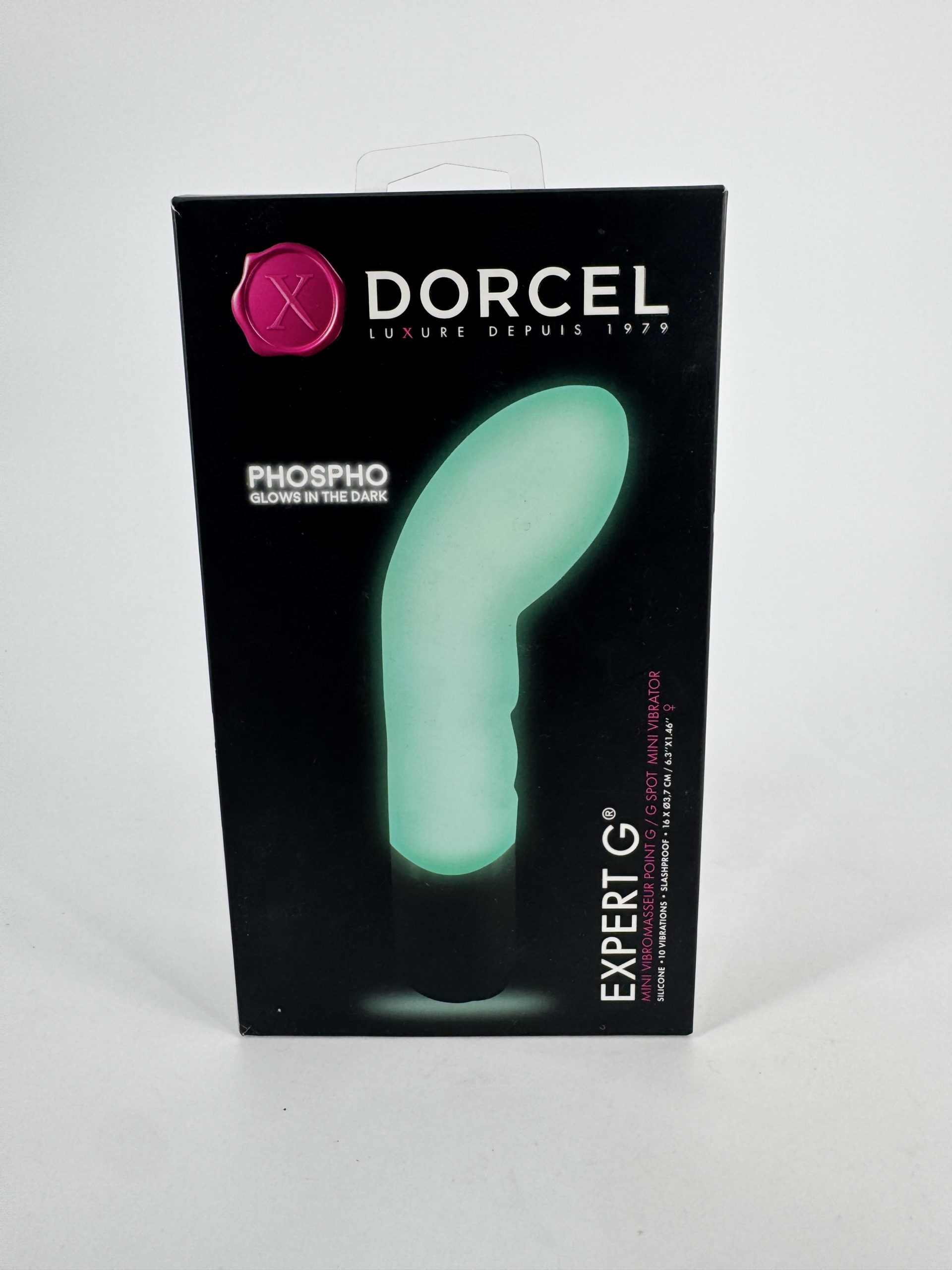 Vibromasseur Expert G phosphorescent - Dorcel