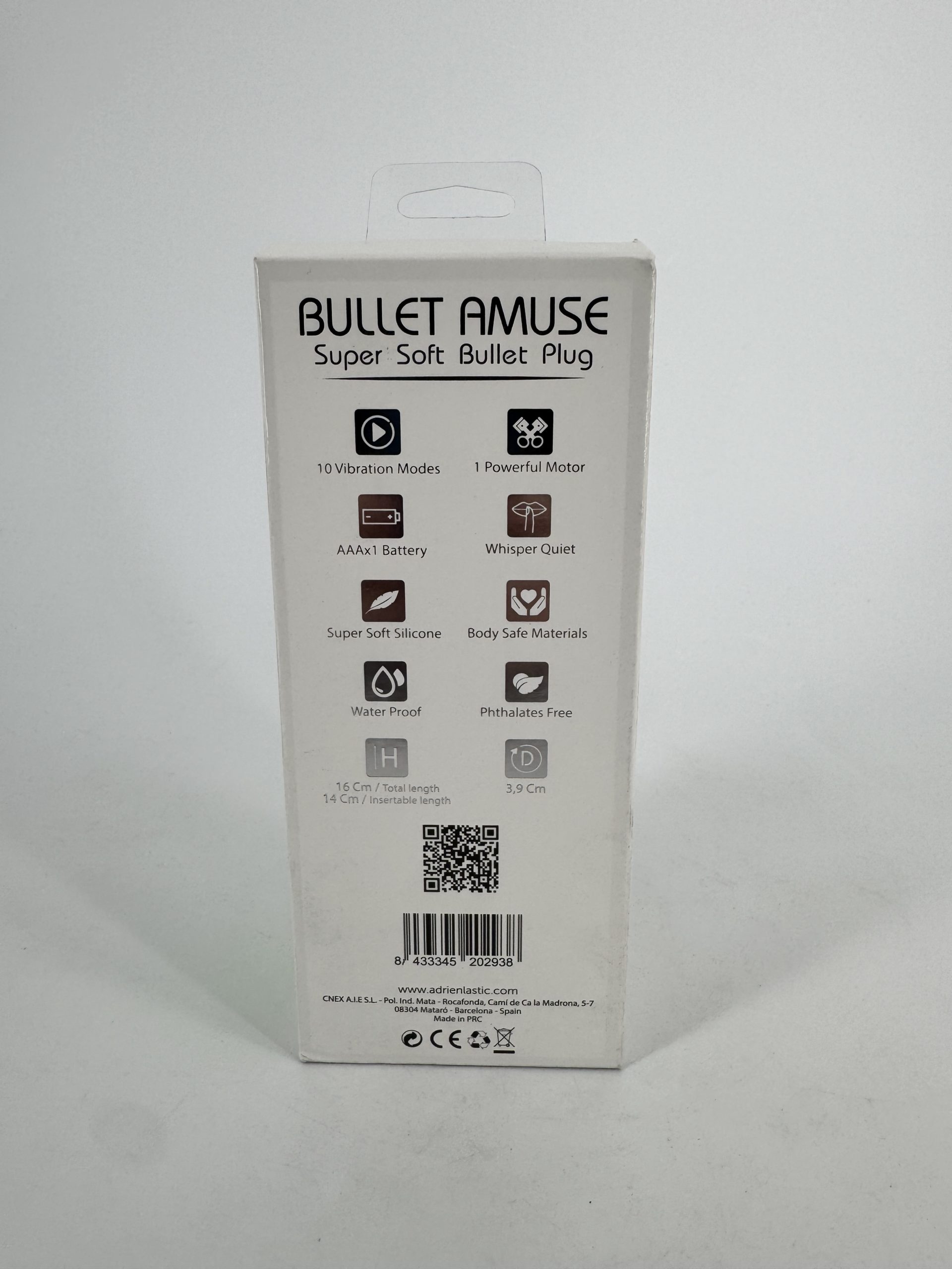 Plug vibrant Bullet Amuse - Adrien Lastic