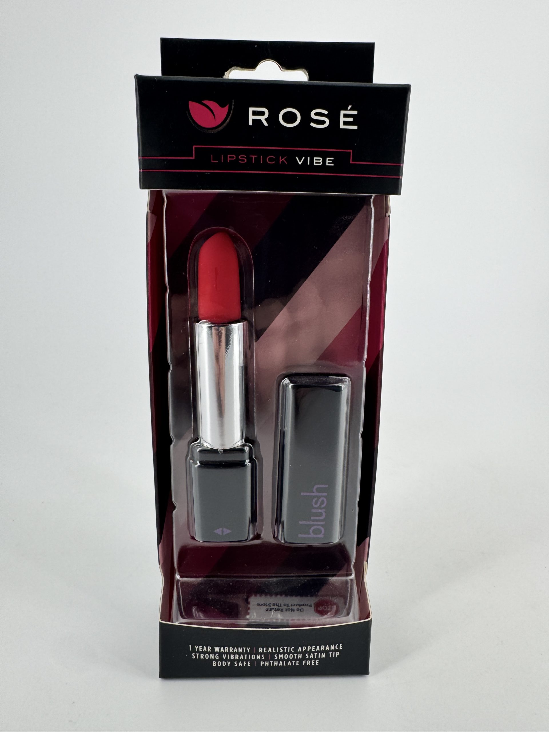 Mini Vibromasseur Lipstick Vibe 10.2 x 2.1cm Rouge vif