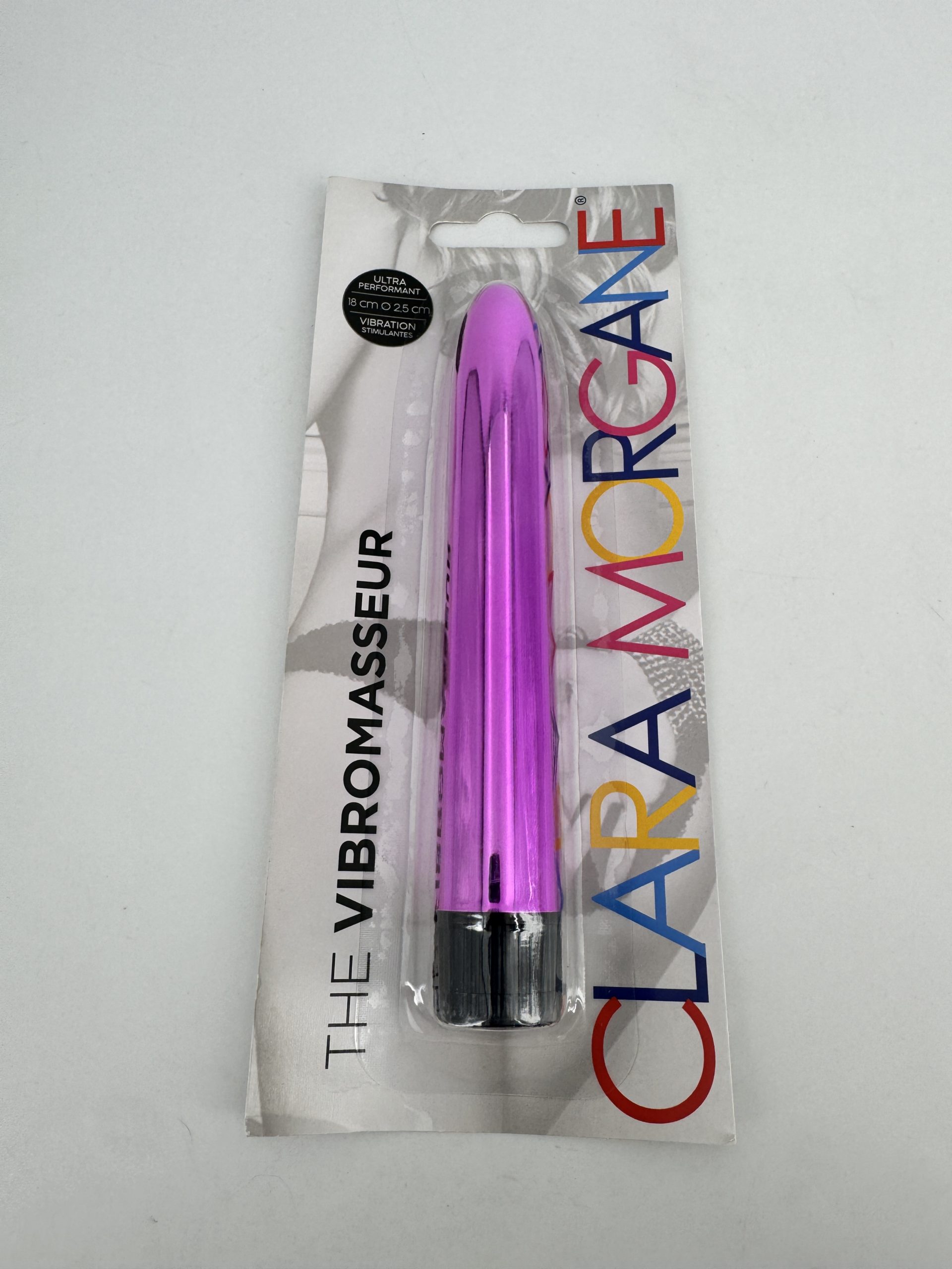 Vibromasseur "Clara Morgane Pink" 18 cm