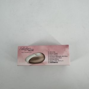5 embouts Climax Satisfer Delux blanc marron