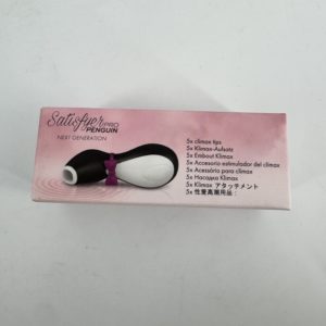 5 embouts Climax Satisfer Delux blanc noir