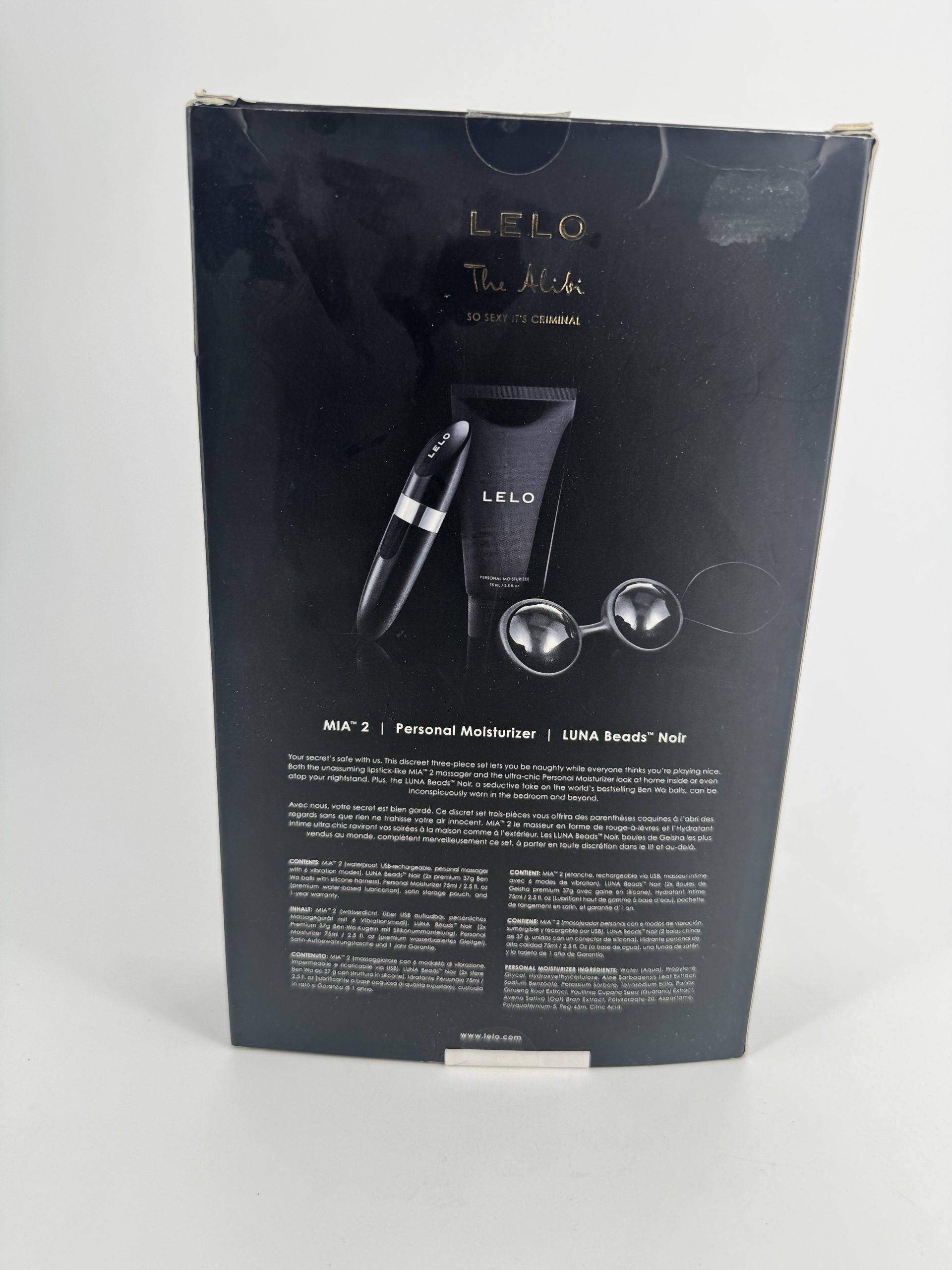 The Alibi - Coffret Cadeau pour Elle - Lelo
