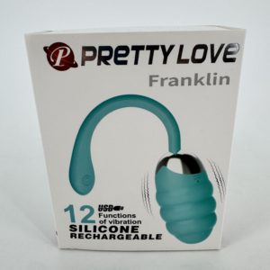 Oeuf Vibrant sans fil FRANKLIN - Turquoise Pretty Love