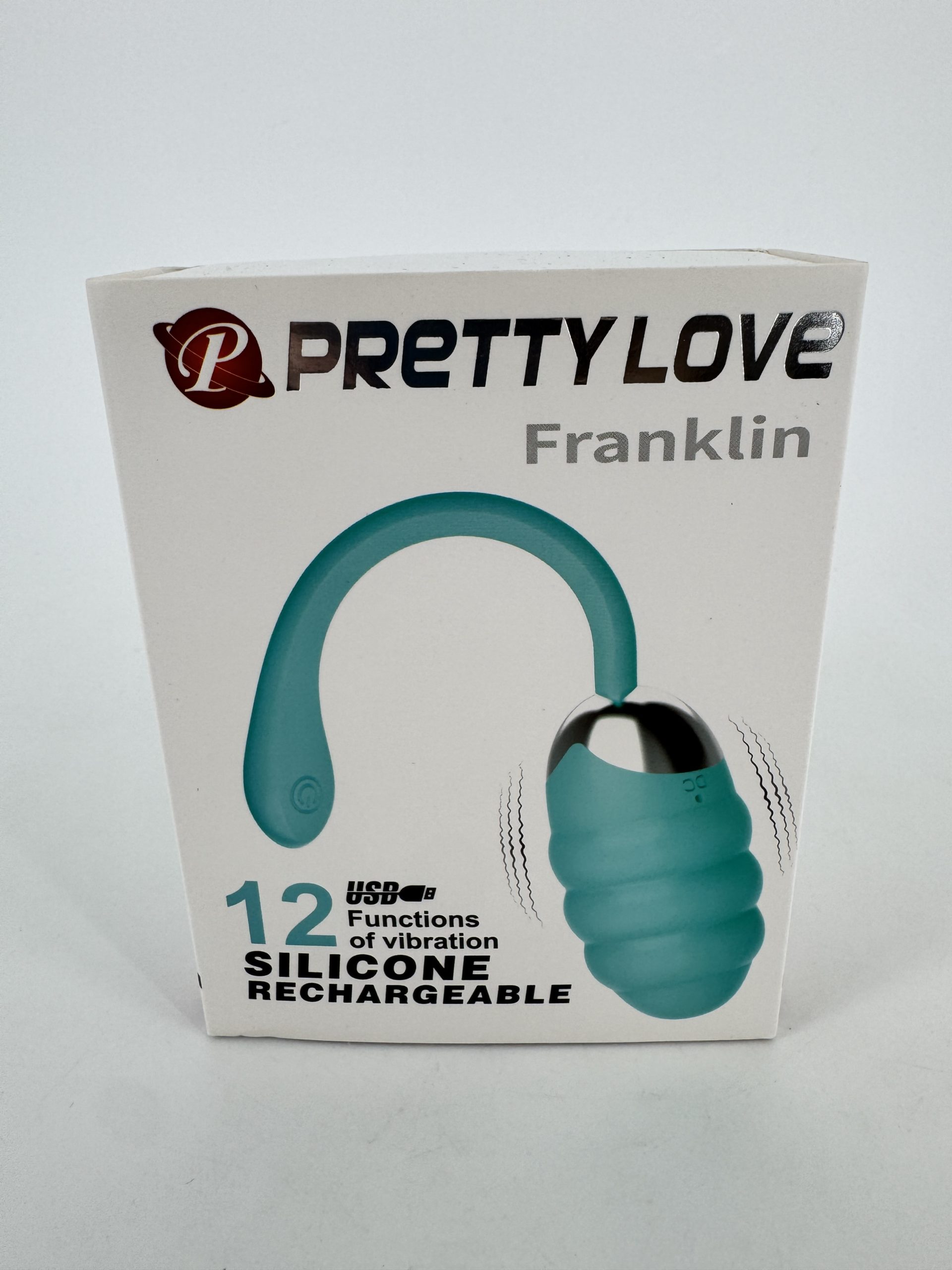 Oeuf Vibrant sans fil FRANKLIN - Turquoise Pretty Love
