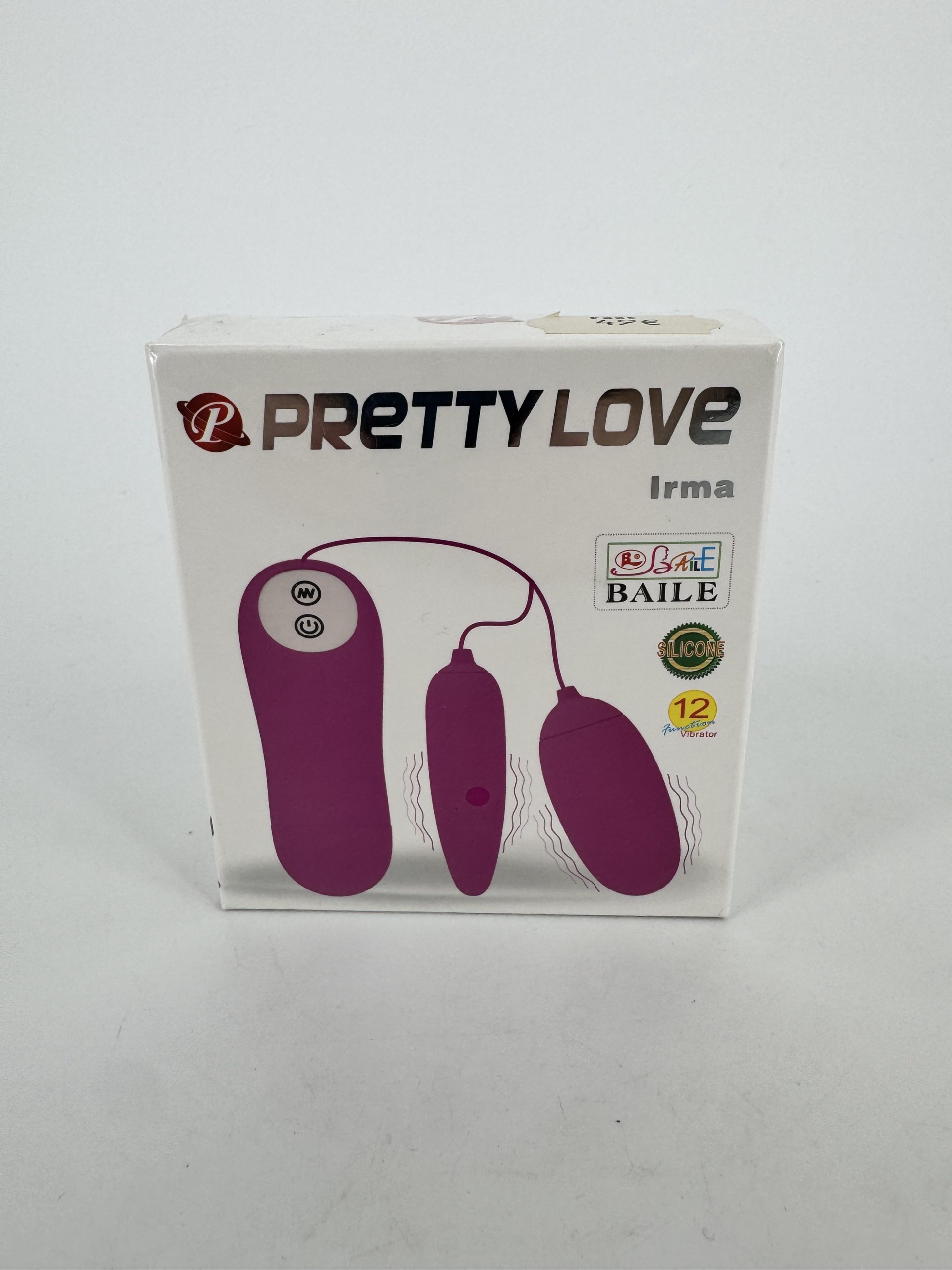 Œuf vibrant vaginal et anal Irma Pretty Love