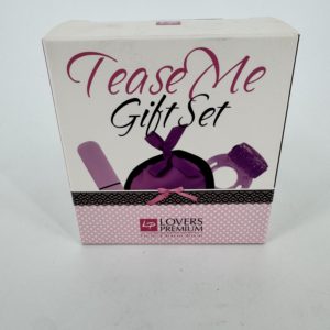 Coffret de jeux érotiques - Violet - Anneau vibrant - Mini vibrateur - Lovers Premium
