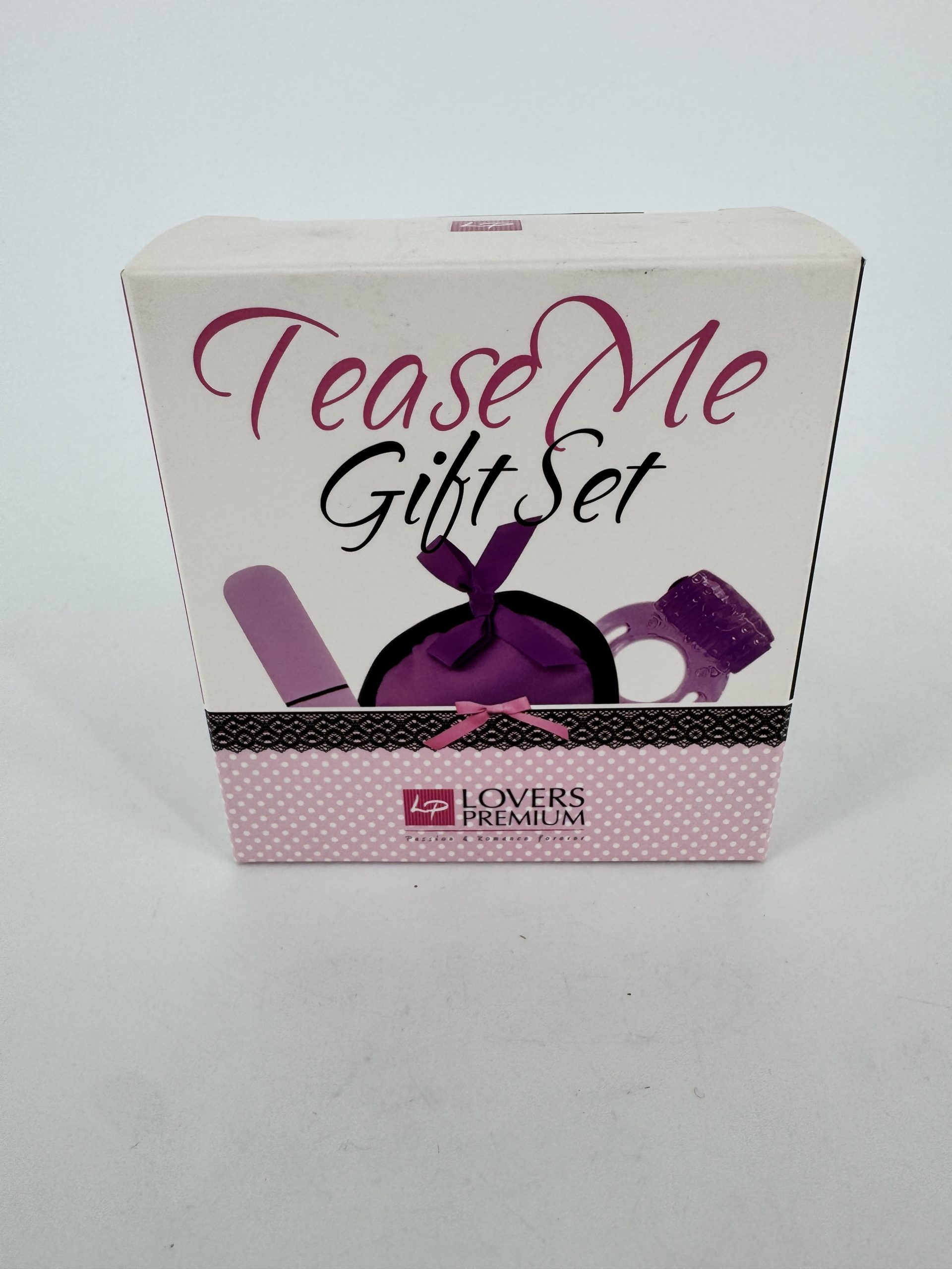 Coffret de jeux érotiques - Violet - Anneau vibrant - Mini vibrateur - Lovers Premium