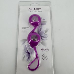 Boules de Geisha rose verre et silicone Glamy - CC571001