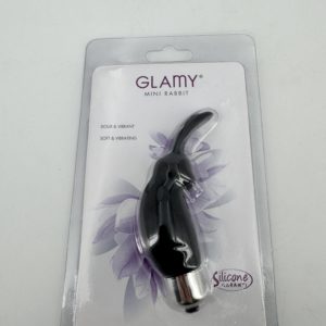 Stimulateur Clitoridien Mini Rabbit Noir Glamy