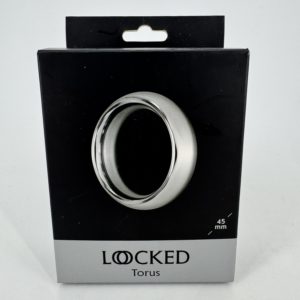 Cockring métallique acier inoxydable - 45 mm - Locked Torus